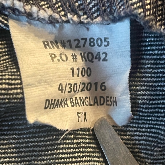 U.S. Polo ASSN. by Ralph Lauren Kids Denim Jacket - Blue off center front zip 5 - Picture 7 of 7